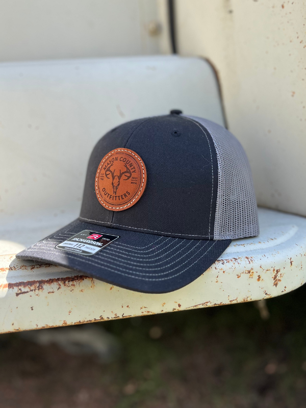 MCO Leather Patch Cap - Themasonboutique