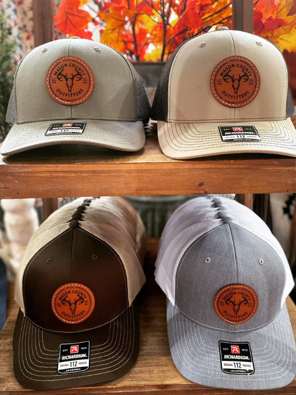 MCO Leather Patch Cap - Themasonboutique