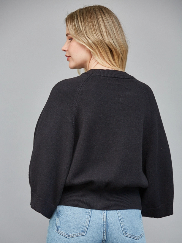 Black Crew Neck Sweater