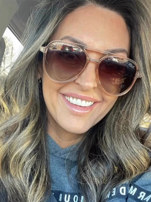 Earhart Sunglasses - Clear