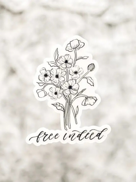 Free Indeed Sticker