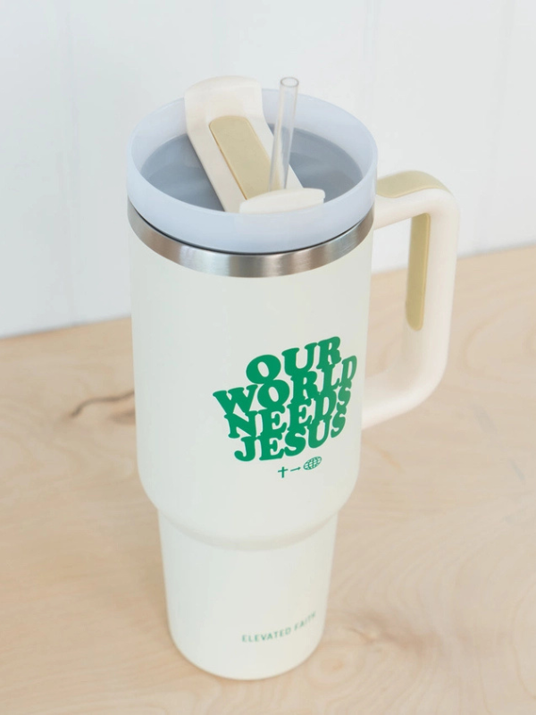 Our World Needs Jesus 40oz Tumbler