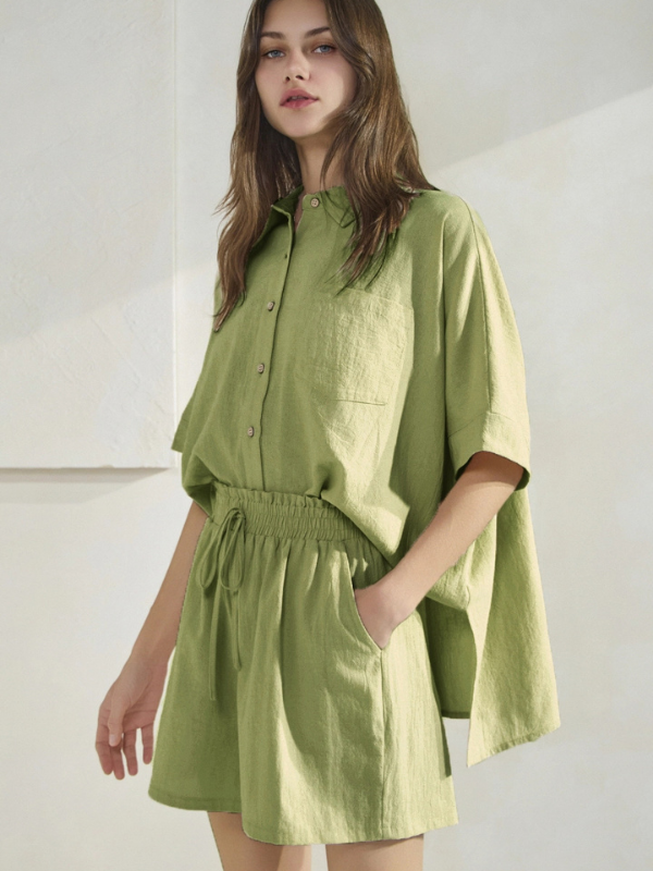 Aloe Linen Set