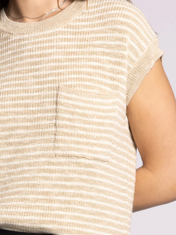 Andie Top - Beige Ivory