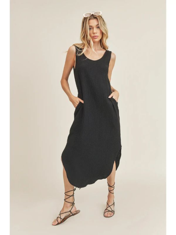 Black Daisy Dress