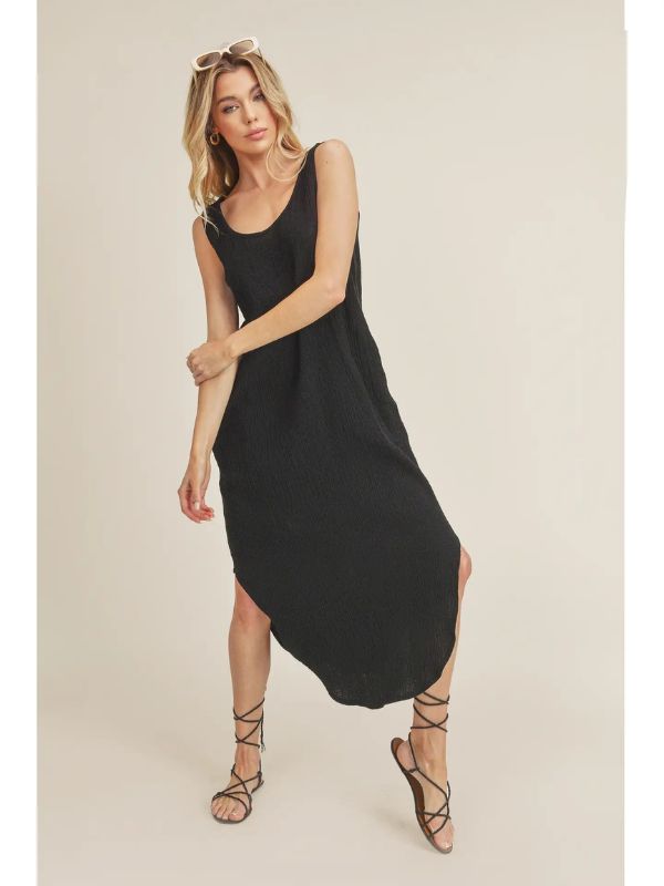 Black Daisy Dress