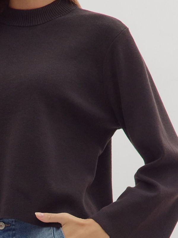 Black Long Sleeve Sweater