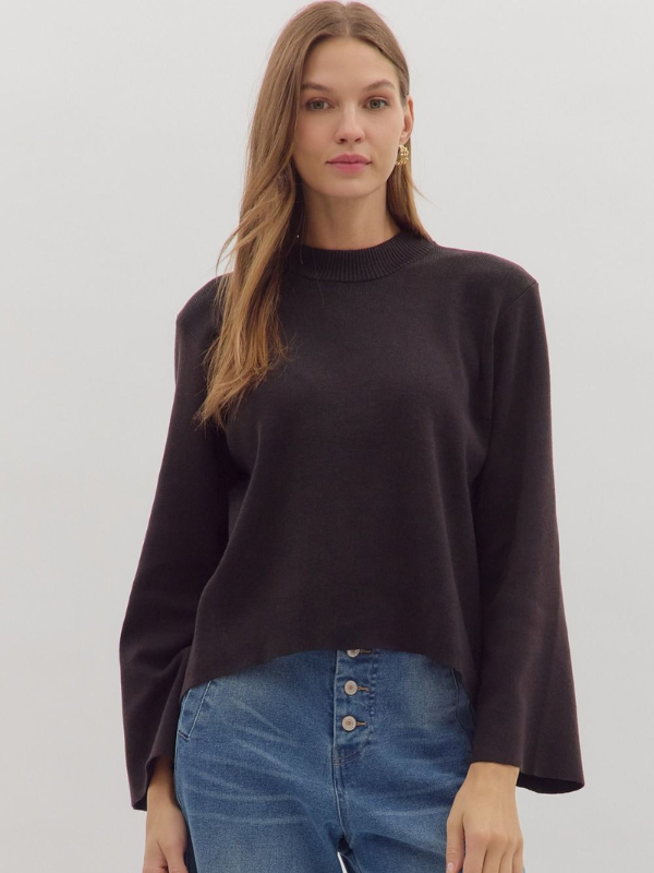 Black Long Sleeve Sweater