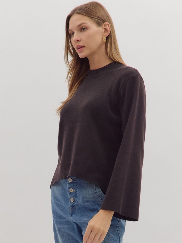 Black Long Sleeve Sweater