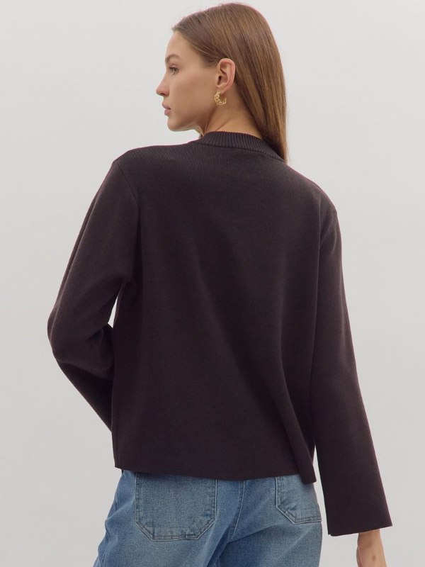 Black Long Sleeve Sweater