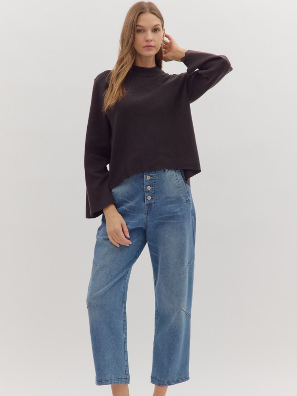 Black Long Sleeve Sweater