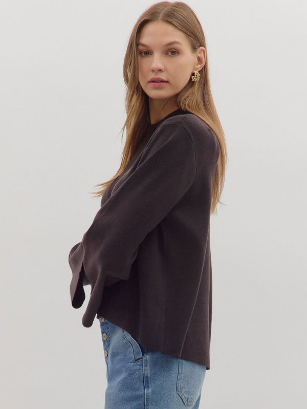 Black Long Sleeve Sweater