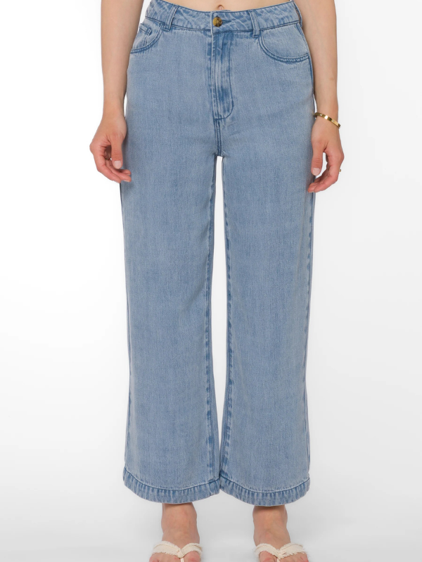 Brenen High Rise Wide Leg Jeans