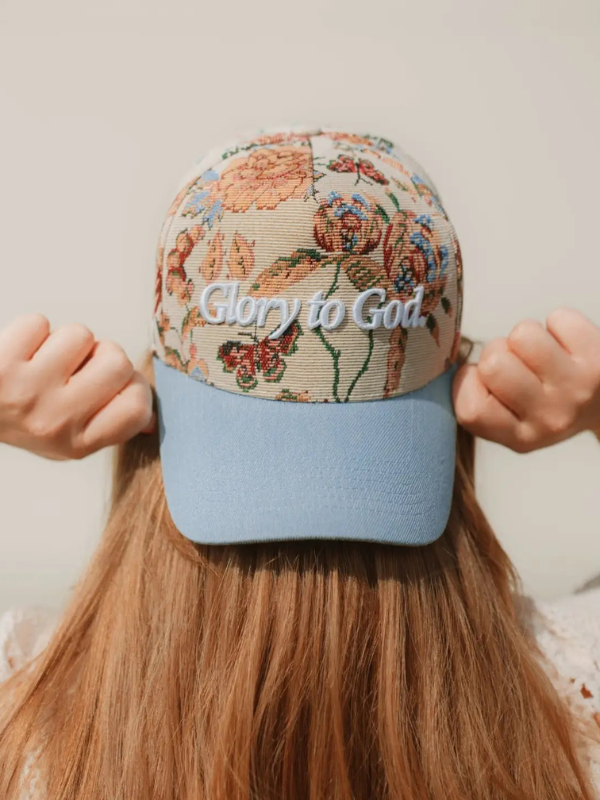 Floral Glory to God Hat