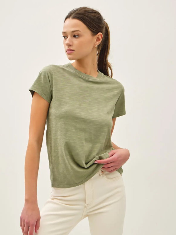 Green Acid Wash Tee