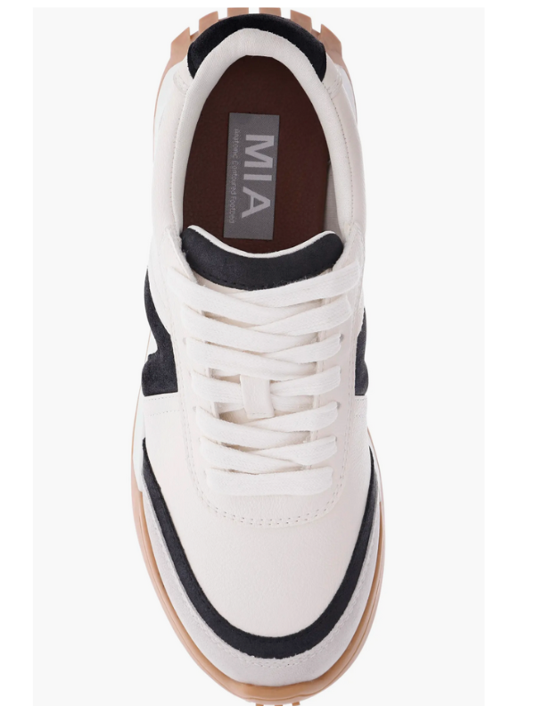 Town Sneaker - Black + White