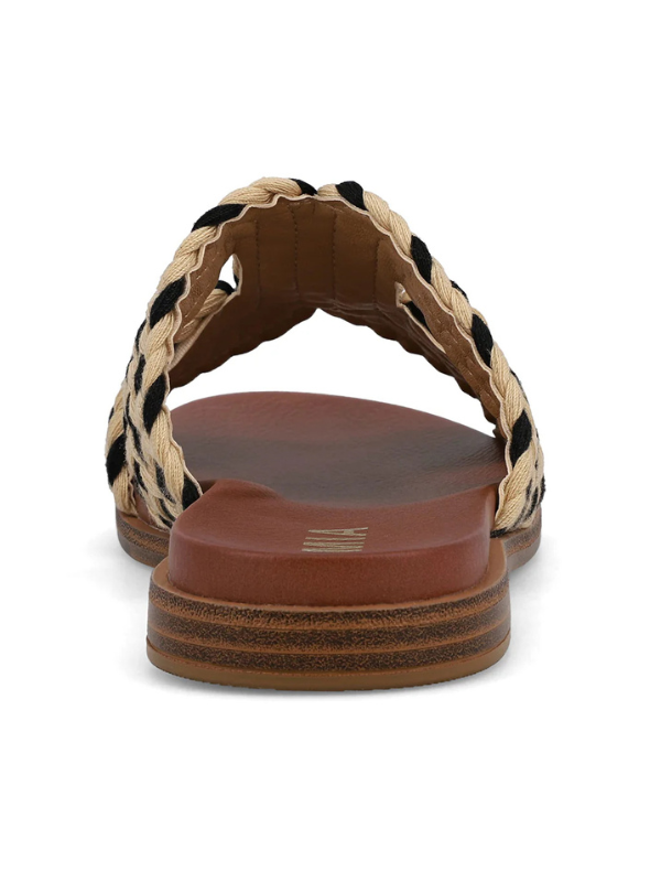 Poet Sandal - Natural / Black