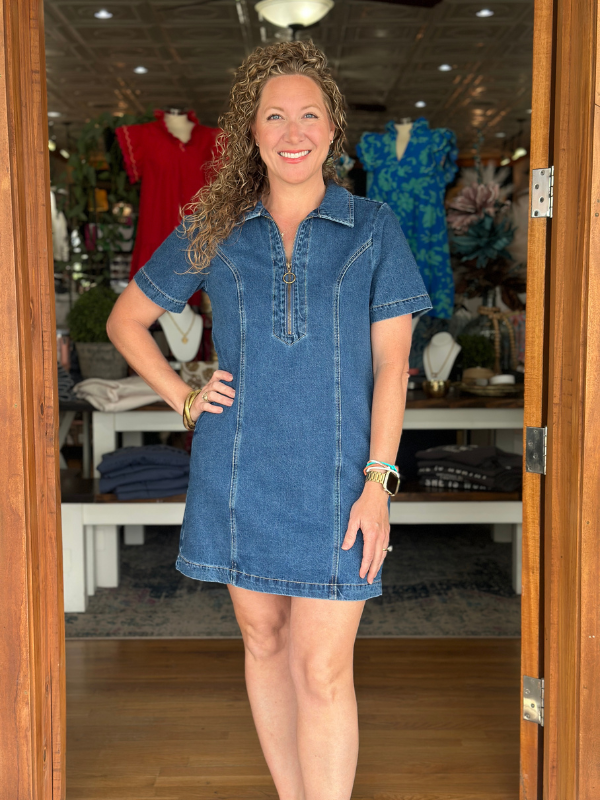River Denim Dress