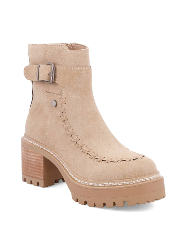 Toula Bootie - Sand Amber