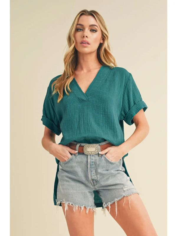 Trudie Top - Teal