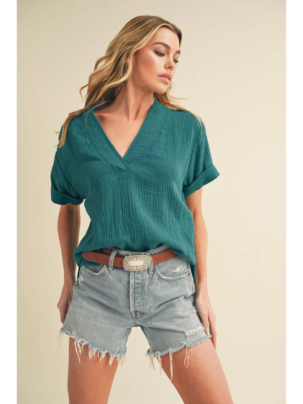 Trudie Top - Teal