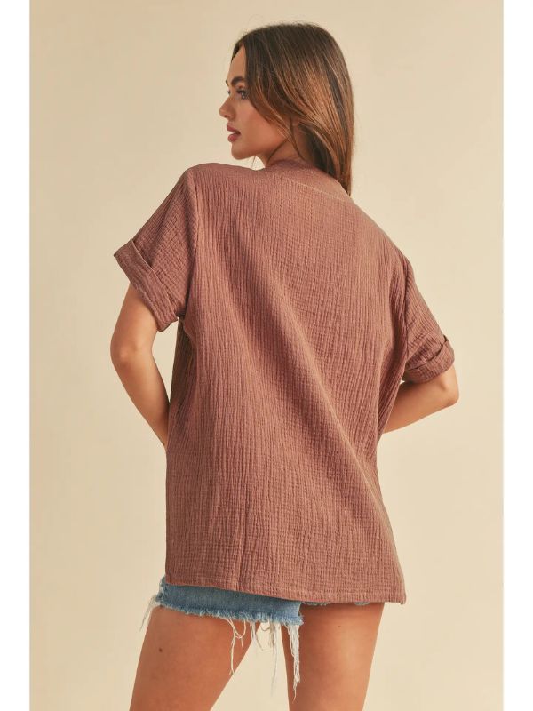 Trudie Top - Terracotta