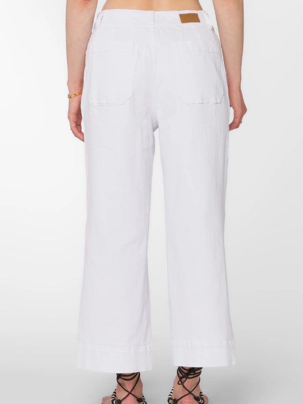 White Alyx Wide Leg Jeans