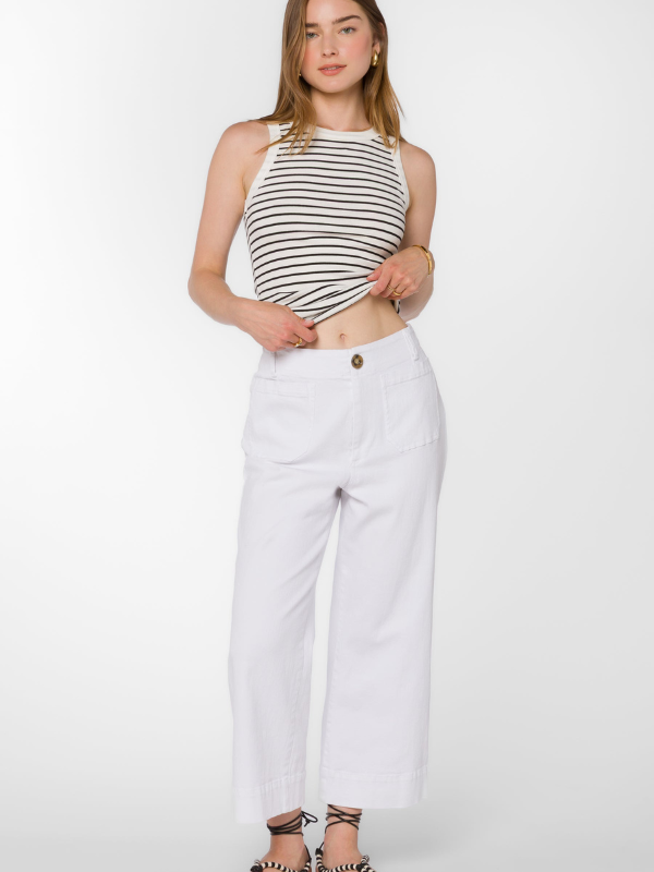 White Alyx Wide Leg Jeans