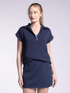 Marvin Top - Charcoal Blue