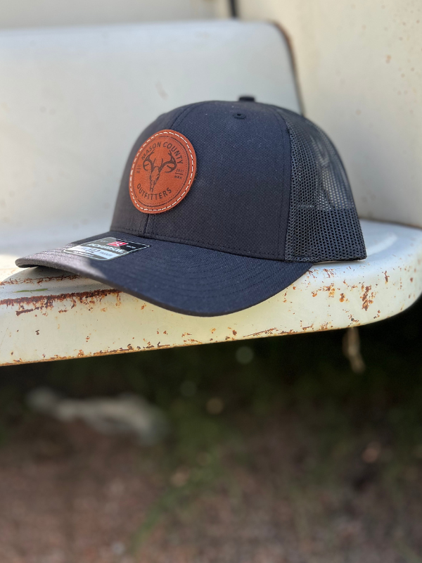 MCO Leather Patch Cap - Themasonboutique
