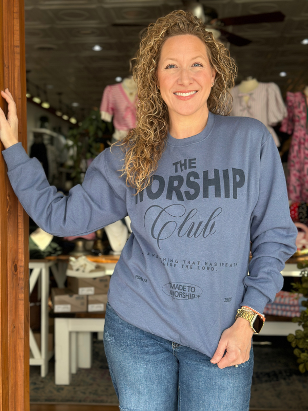 The Worship Club Graphic Sweatshirt