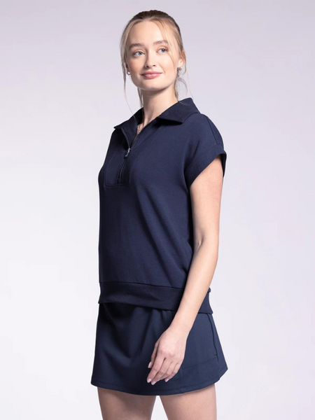 Marvin Top - Charcoal Blue
