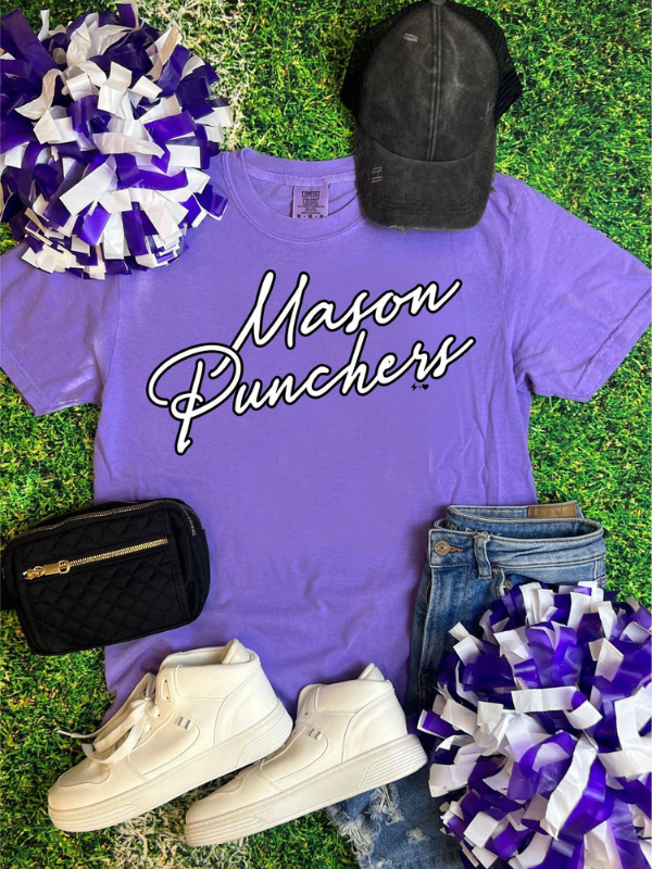 Mason Punchers Script Spirit Tee