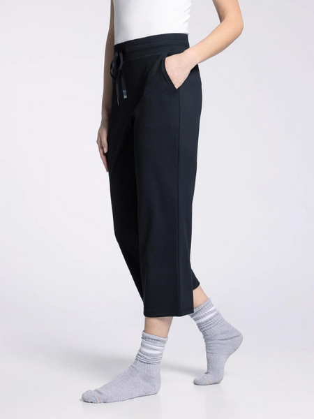 Georgie Pants - Black Rib