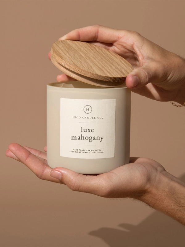 Luxe Mahogany Candle