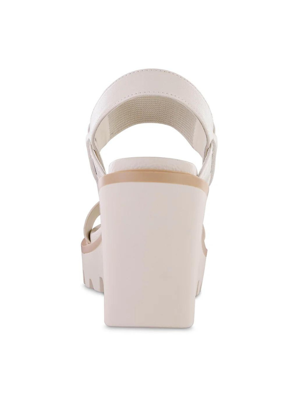 Ciji Ecru Wedges - Themasonboutique