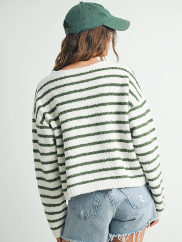 Ivory & Olive Blanket Knit Sweater - Themasonboutique