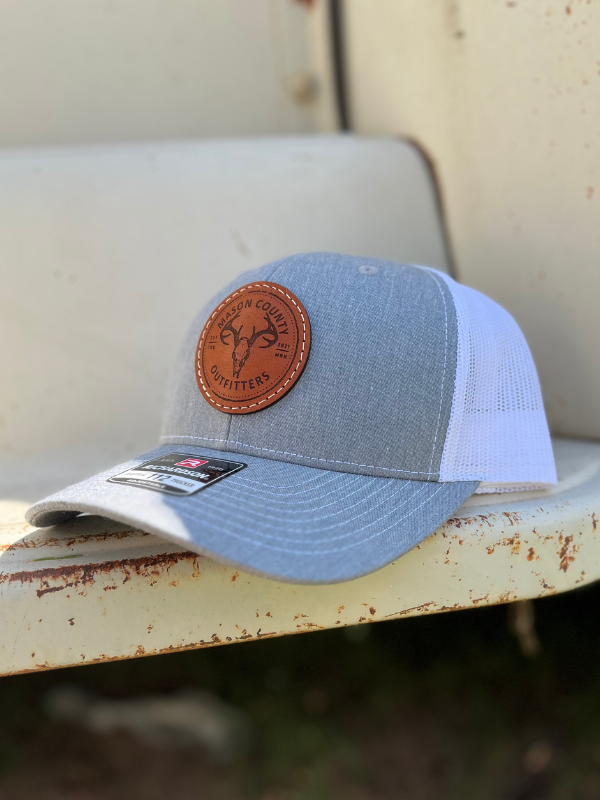 MCO Leather Patch Cap - Themasonboutique