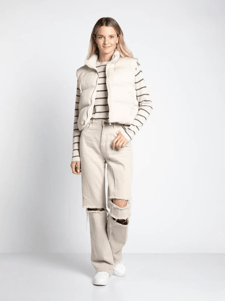 Issey Vest - Cream