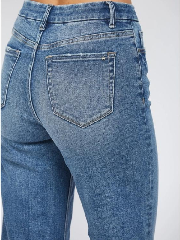 Blue Jay Super High Rise Wide Leg Jean - Themasonboutique