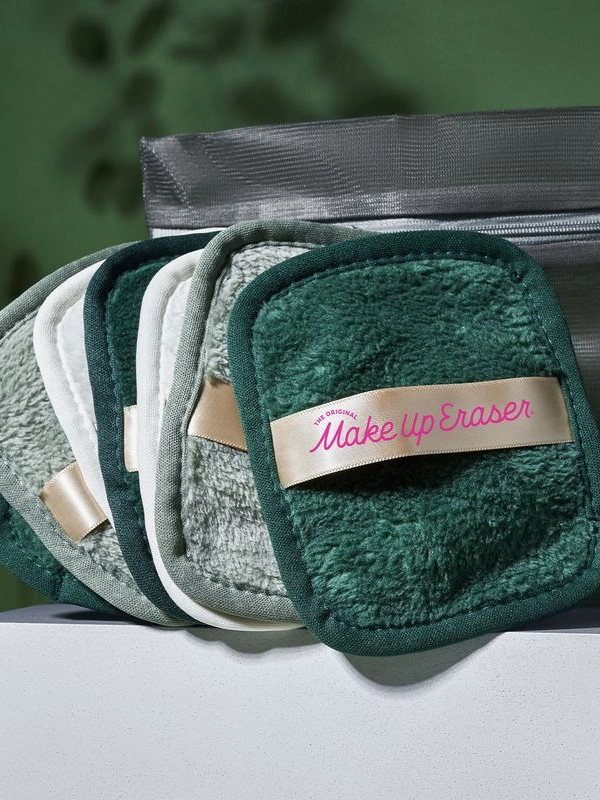 Earthy Greens 7-Day Makeup Eraser Set