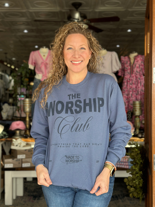 The Worship Club Graphic Sweatshirt