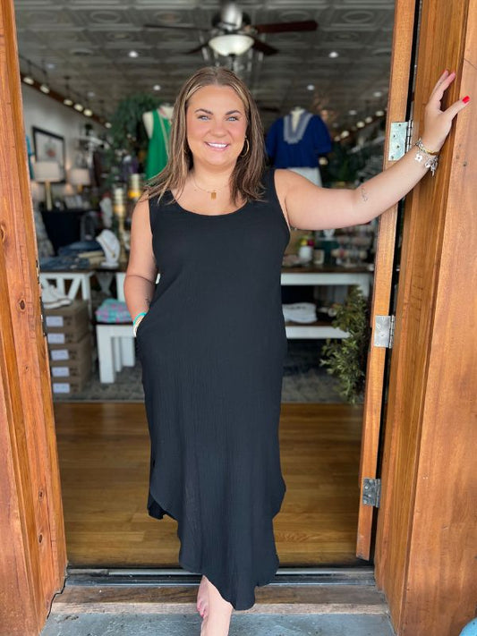 Black Daisy Dress