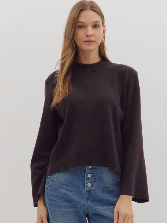 Black Long Sleeve Sweater
