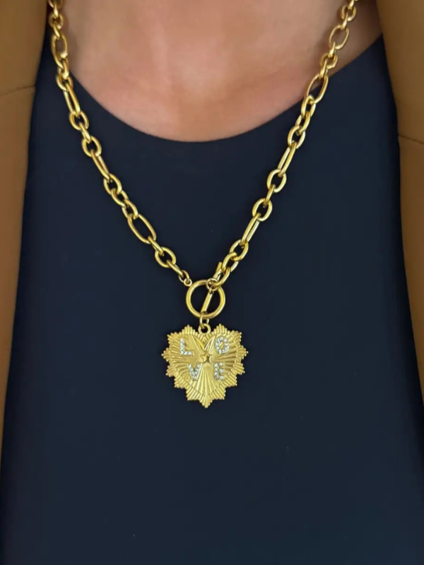 Gold Love Necklace