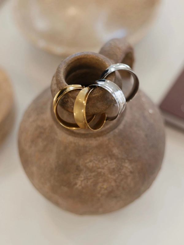 Harlow Hoops - Silver