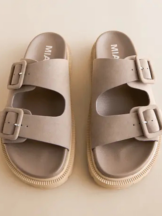 Gen Sandals- Taupe