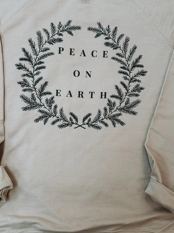 Sand Peace on Earth Sweatshirt