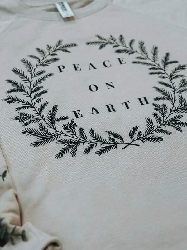 Sand Peace on Earth Sweatshirt